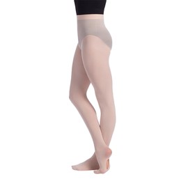 So Danca - Convertible Tights - Ballet Tights, Soft, Made for Performance, Stretchable and Flexible (US, Alpha, XX-Large, Regular, Regular, Pink)