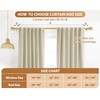 Curtain Rods 2 Pack, HOTOZON Curtain Rods for Windows 28