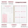 MSTONAL Undated Weekly Planner, 52 Sheets Weekly Goals Notebook, 6.4x8.4