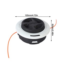 TopHomer Strimmer Head, C26-2 Grass Brush Cutter Head PA6 Trimmer Replacement Fits for Stihl FS 55/56/70/94/91/100/110 - M10 x 1mm