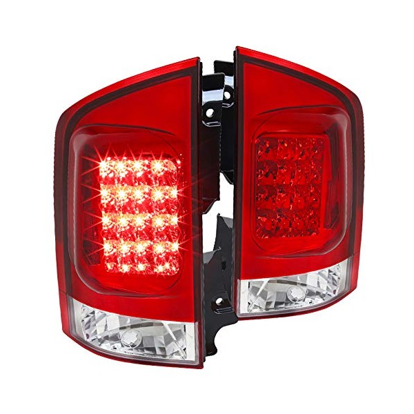 Spec-D Tuning LT-AMD04RLED-TM Red Tail Light (Led)