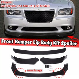 ZTT For Chrysler 300 SRT8 2012-2014 Front Bumper Lip Spoiler Splitter Body Kits