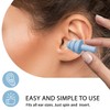 Earplugs for Sleeping,5 Pairs Noise Cancelling Silicone Earplugs for Sleeping