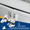 4 Pack Cabinet Hinge Spacer, Solving Cabinet Door Jam Together,
