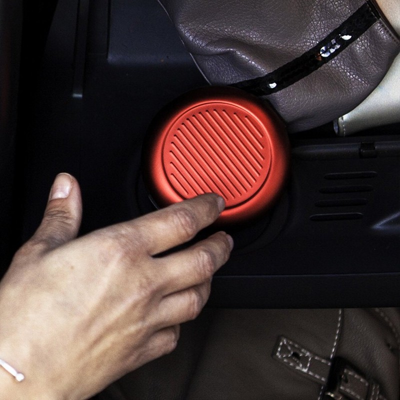 OGON Coin Purse, Aluminum Round Coin Case, Coin Case, Japanese