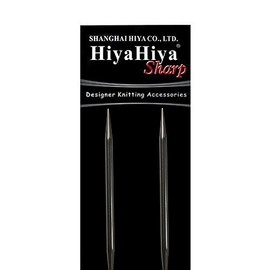 HiyaHiya Circular 16-inch (41cm) Sharp Steel Knitting Needle; Size US 11 (8mm) HISSTCIR16-11