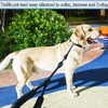 SEPXUFORE 18 Inch Short Dog Leash + Traffic Pet Lead,