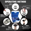 FITHOIST 36-in-1 Bearing Puller Kit,Blind Hole Bearing Puller,Bearing Separator with