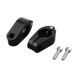 ポッシュフェイス(POSH FAITH) ポッシュ(POSH) バイク用品 バイクハンドルブレース クランプ 22.4mm ブラック クイックリリース 090167-06