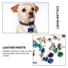 EXCEART Pack of 120 Crystal Rivets Rhinestone Rivets 8 mm