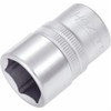 HAZET Hex Socket 900-18 | 12.5mm Square Drive, Flat Width: