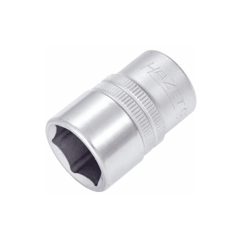 HAZET Hex Socket 900-18 | 12.5mm Square Drive, Flat Width: