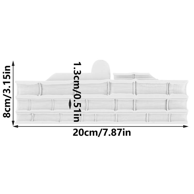 TAOXIBEI Bamboo Silicone Mold Bamboo Molds for DIY Crafts Epoxy
