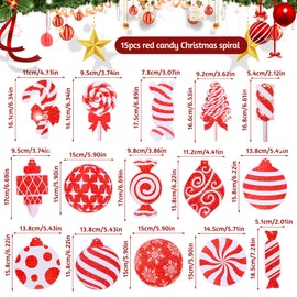 30PCS Ceiling Christmas Decorations, Christmas Hanging Foil Swirl Decorations, Ceiling Decorations Xmas Ceiling Decor Christmas Ceiling Hanging Decorations for Christmas Holiday Party Supplies