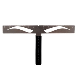 Mikinona Professional Brow Stencil Kit Ruler Stamps Quick Makeup for Beginners Eyebrow Drawing Tool Set