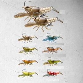 Live Craw Finess Bait 3", 1/2 Oz, Chartreuse Black -