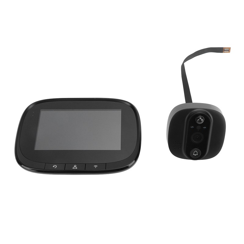 4.3in Peephole Camera 1080P 150 Degrees Wide Angle PIR Motion