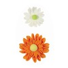 PME 103FF016 JEM Embossed Daisy Cutters, Set of 2, White,