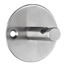 Alco-Albert 2847 Coat Hook Stainless Steel Approx. 5.2 cm Silver 5 x 5 x 4 cm