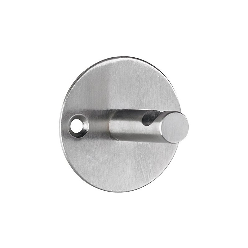 Alco-Albert 2847 Coat Hook Stainless Steel Approx. 5.2 cm Silver