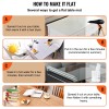 Transparent PVC Rectangle Table Cover 42\"x84\" Plastic Desk Mat Water