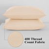 Pillow Protector Standard Size 100% Egyptian Cotton Pillow Covers, 400