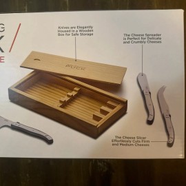 Wolfgang Puck NEW Wolfgang Puck 3 Piece Cheese Knife Set NIB