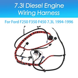 F6TZ-9A451-F Engine Wiring Harness Assembly for 1994-1996 Ford F250/F350/F450 Super Duty 7.3L DI Diesel Engine