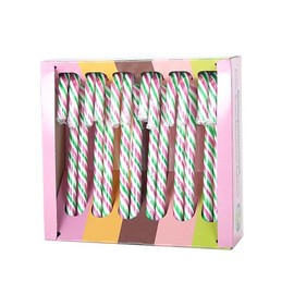 Natural Candy Shop - Peppermint Natural Candy Canes 12 x 14g Cradle Giftbox