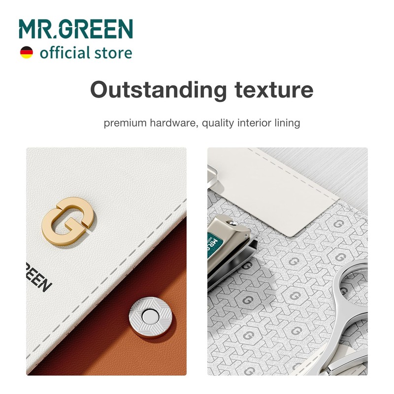 MR.GREEN Colorful Manicure Set Practical Pedicure Kits Nail Clippers Personal