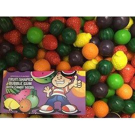 5 Pound Fruit Shaped Gumballs - Candy Seed Filled Gum by FiveStar100