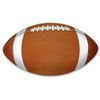 Rhode Island Novelty Football Shaped 7" Sport Magnet, Brown