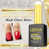 EXSIVIA Vitamin E Infused Base and Top Coat Nail Gel