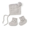 Snuggle Hunny Baby Booties & Bonnet Set - Soft and