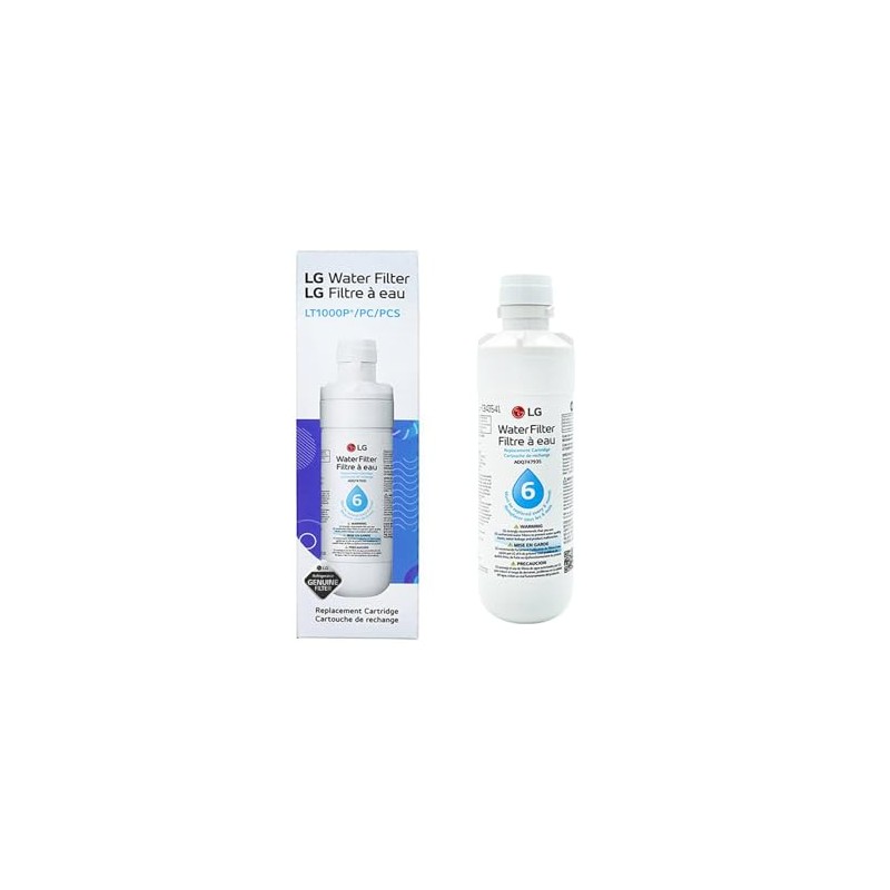 Filtro de Agua Lt1000p para refrigerador lg
