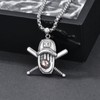 ROMANTICWORK Baseball Necklace 925 Sterling Silver Softball Pendant Sport Jewelry