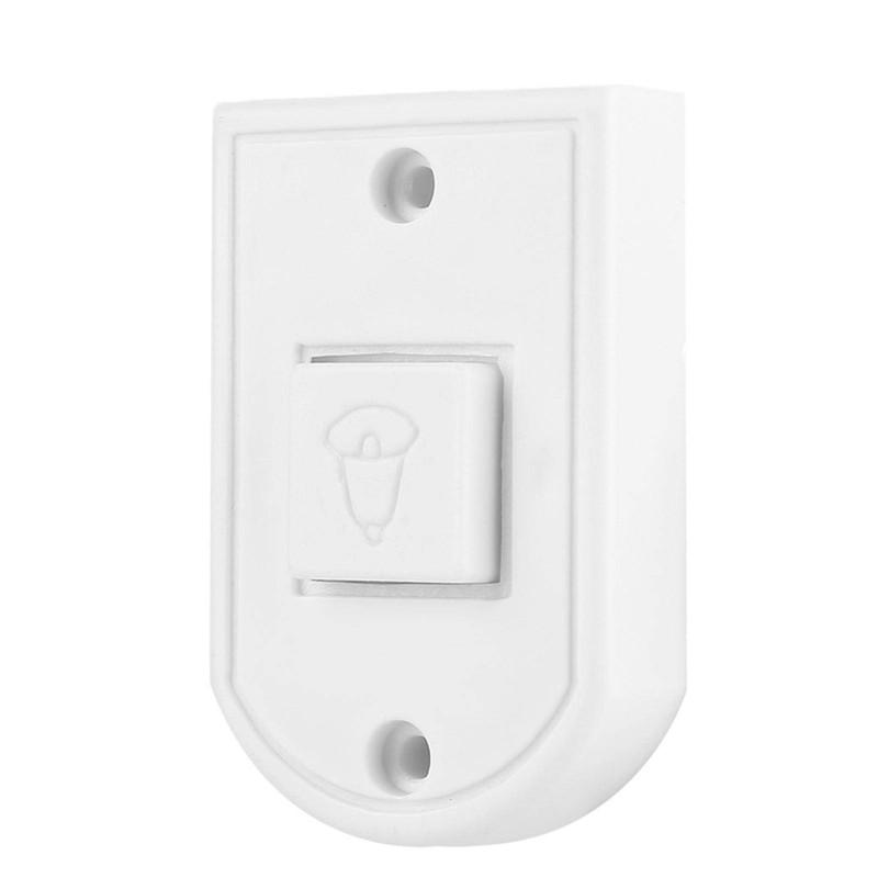 Wired Doorbell, Push Button Door Chime Kit ABS Wall Mounted