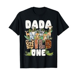 Dada Of The Wild One 1st Birthday Safari Decoration T-Shirt