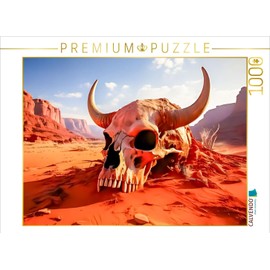 CALVENDO Puzzle The Desert Skull | Size