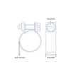 4 Pack - 8mm > 10mm Mini Stainless Steel Fuel
