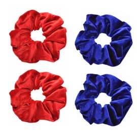 4 Ball Hair Pouches, Women'S Hair Ties, Girls' Hair Ties, Velvet Hair Ties, Elastic Hair Rope Hair Ties, Women'S Tight Hair Ties