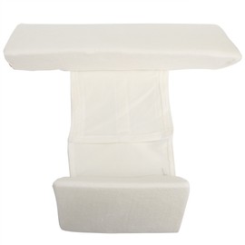 Baby Side Sleeping Wedge Pillow Styling Pillow Infant Side Sleep Positioner Anti‑Spitting Milk(White )