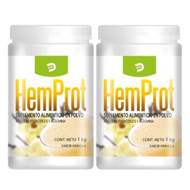 Biotec Combo 2 x Hemprot 1kg. (Vainilla - Vainilla)