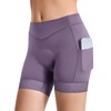 ARSUXEO 4D Padded Bike Shorts Women Cycling Underwear Biking Bicycle