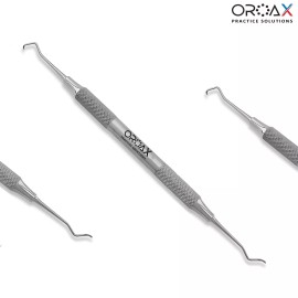 OROAX Sickle Scaler 204S Dental Hand Instruments Pro Periodontal Hygienist Pick Tool