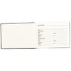 Arpan Deluxe Visitor Book Black for Business/Hotels/Guest Houses/Reception