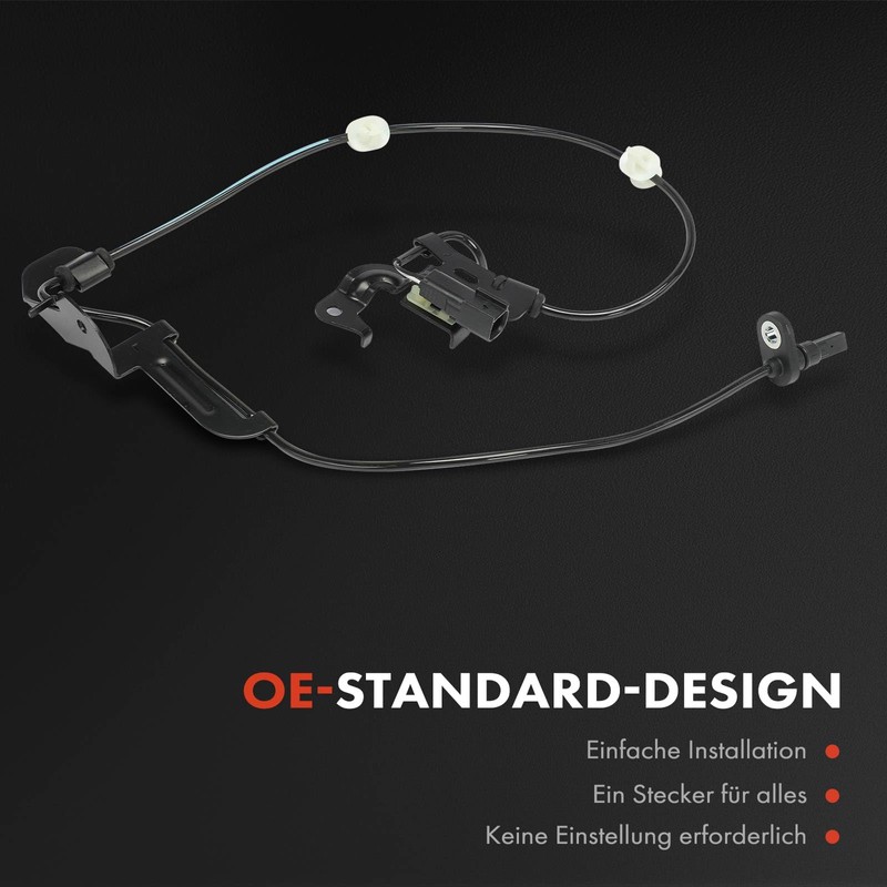 Frankberg ABS Speed Sensor Front Axle Left 2-Pin Compatible with