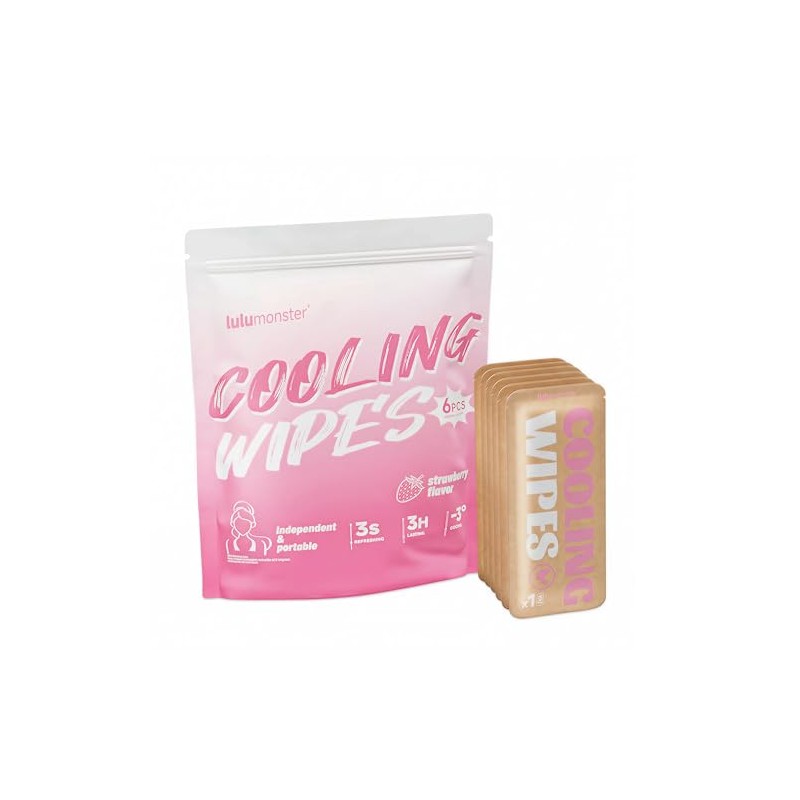 Cooling Body Wipes - Refreshing Individually Wrapped Wipes