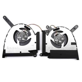 BestParts New Genuine CPU + GPU Cooling Fan Replacement for ASUS TUF Dash 15 (2022) FX517ZM FX517ZR, P/N: 13NR0990T01021 13NR0990T02021, 12V 0.6A (Note: Only for RTX 3060/3070 Series)