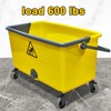 Mop Buckets Wheels Replacement Set of 8, 3 Inch Non-Marking